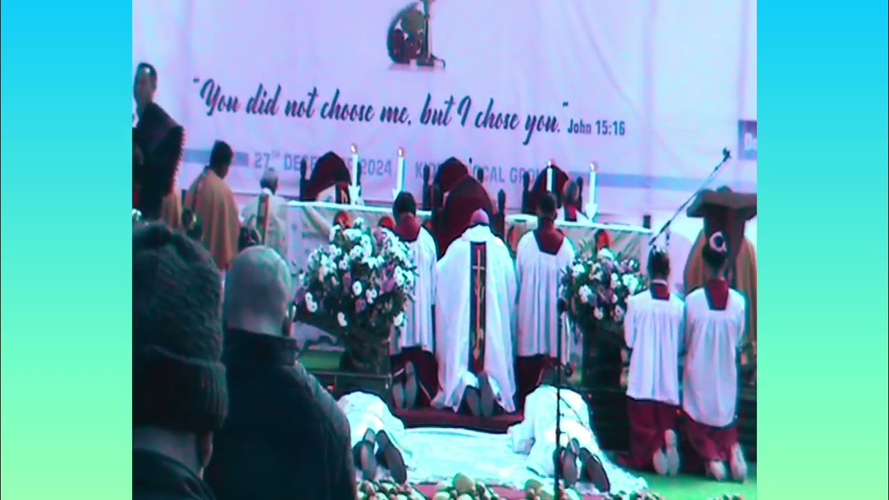 What happened at Priestly Ordination (Part-II/ Kidima) How priests are ordained.