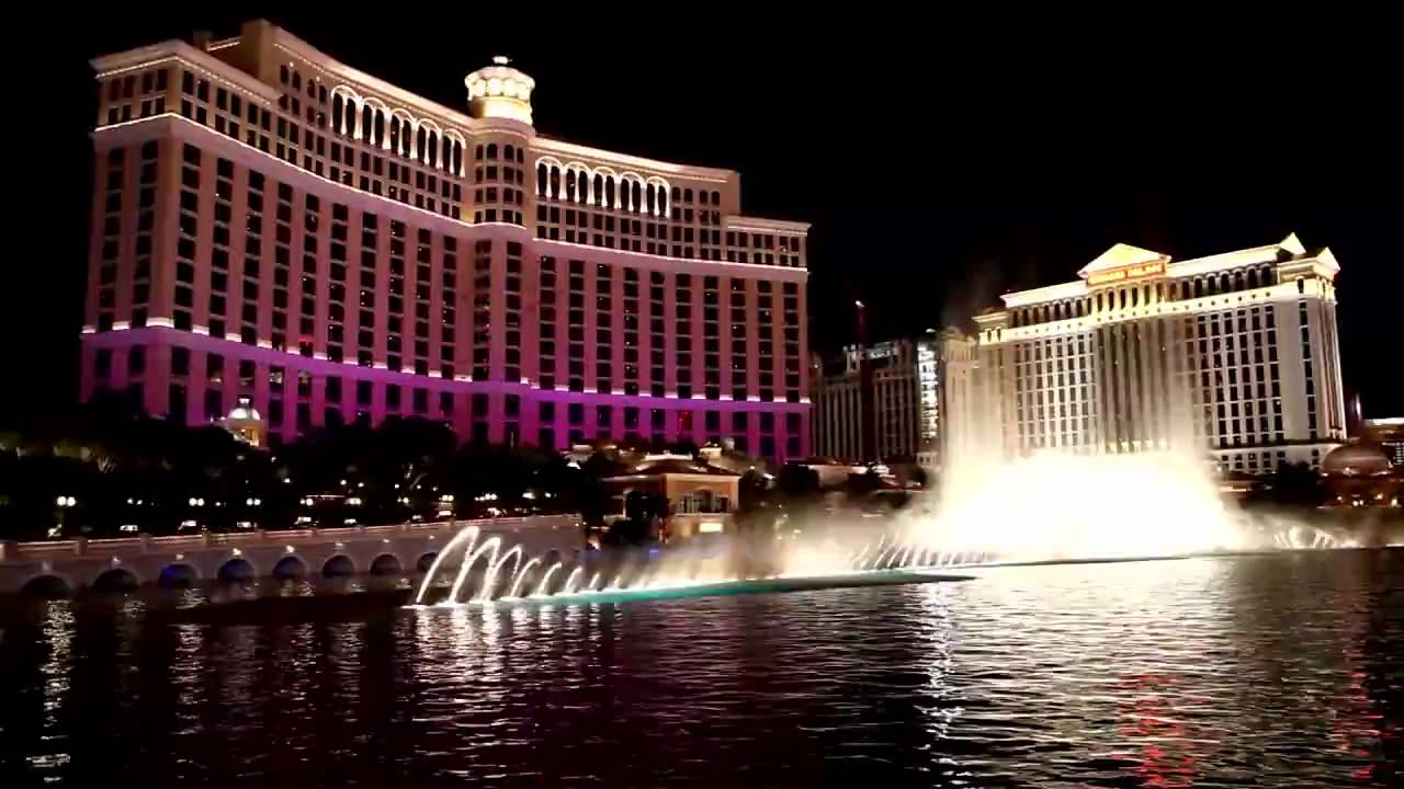 Bellagio Fountains - This Kiss - HD - 5D Mark II
