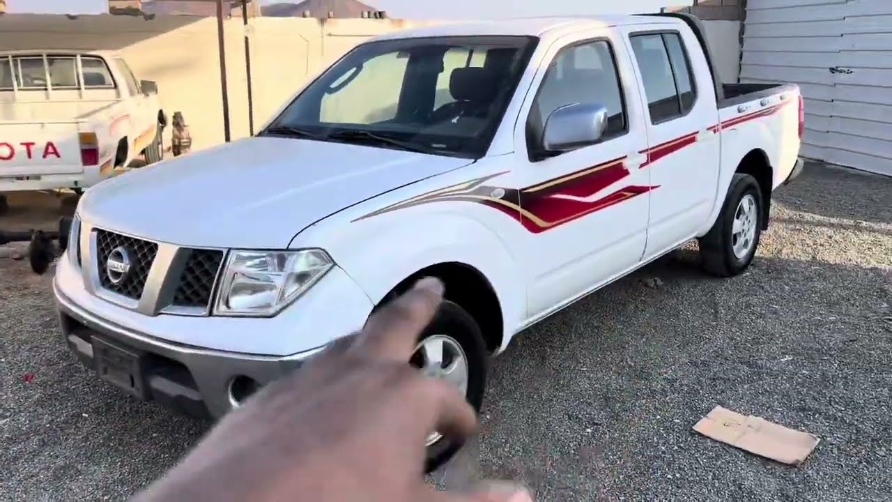 تضبيط نافارا ديزل D4😞 /Nissan Navara accident