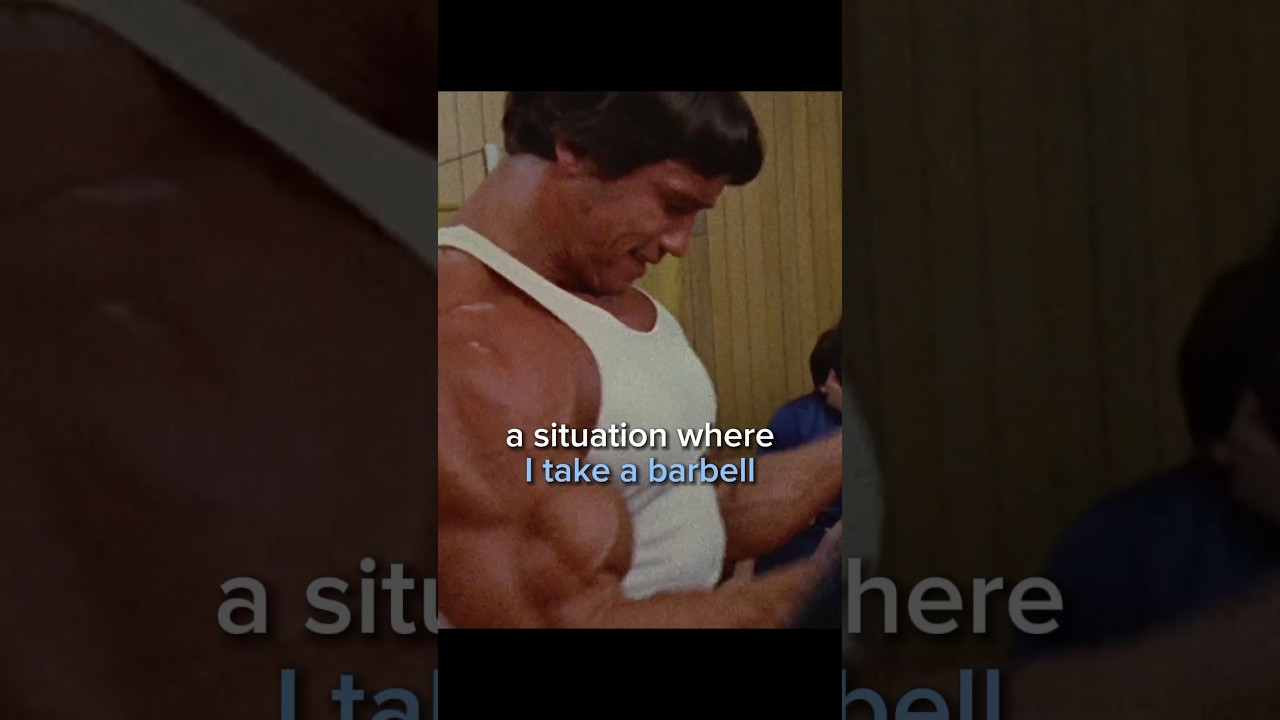 Arnold Schwarzenegger | Biceps Training Technique With Training Partner