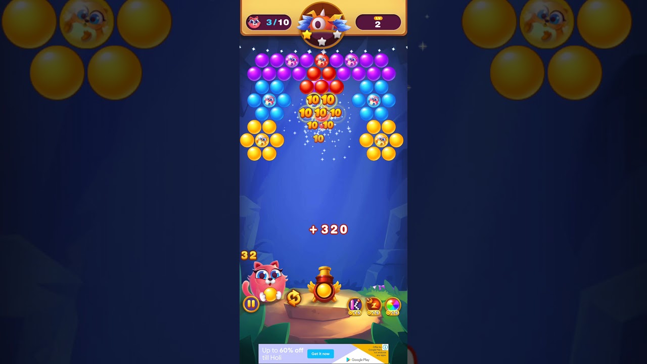 Bubble Shooter(Level-02) | Android Games | Best Game Play | Games World | Watch This👇