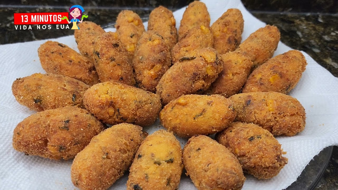 CROQUETE DE TILAPIA SEQUINHOS- VOCE SO VAI FAZER ASSIM.