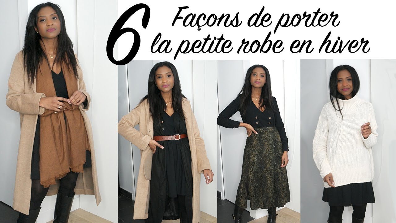 Comment porter une robe en hiver ? 1 pièce 6 looks I Manuela Miro