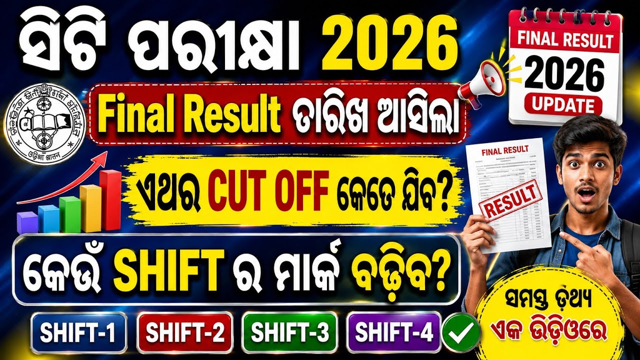 CT exam final result date release|CT exam cut off marks 2026-27