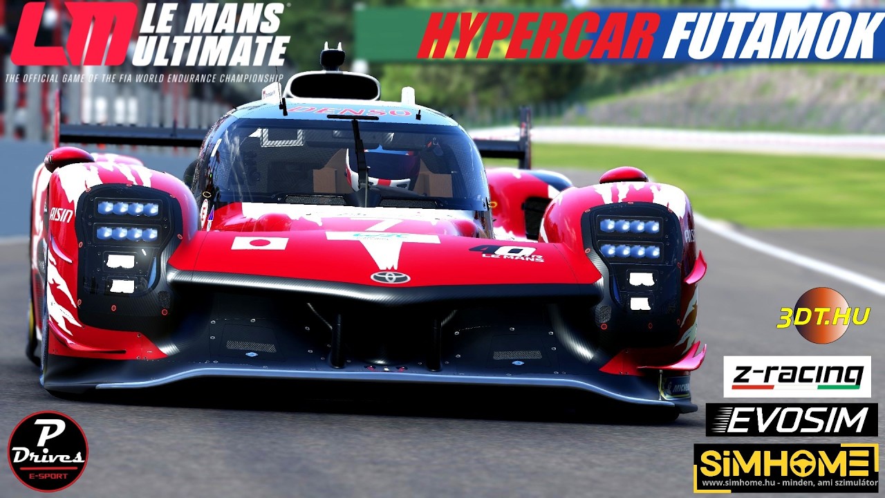 ÚJRA HYPERCAROZUNK! - LE MANS ULTIMATE SPRINTFUTAMOK - LIVE