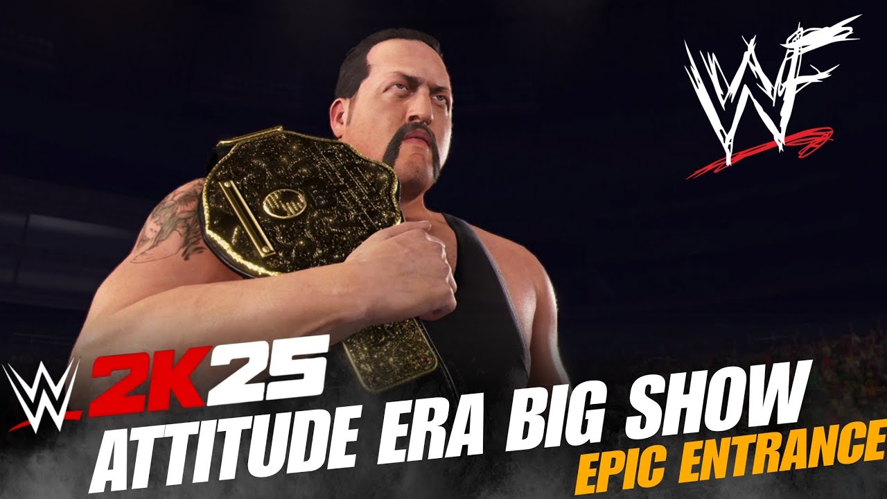 WWE 2K25 Retro Big Show Epic Entrance w/ Updated Theme + GFX Pack | New WWE 2K25 Updates! 