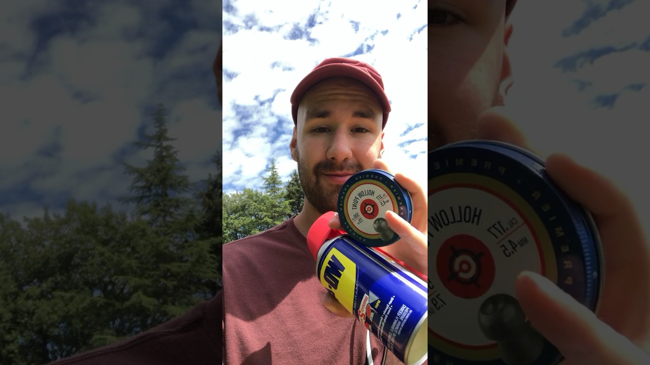 Разгон пневматических пуль! (Дизельное оружие) #пеллетныепули #wd40 #лайфхак