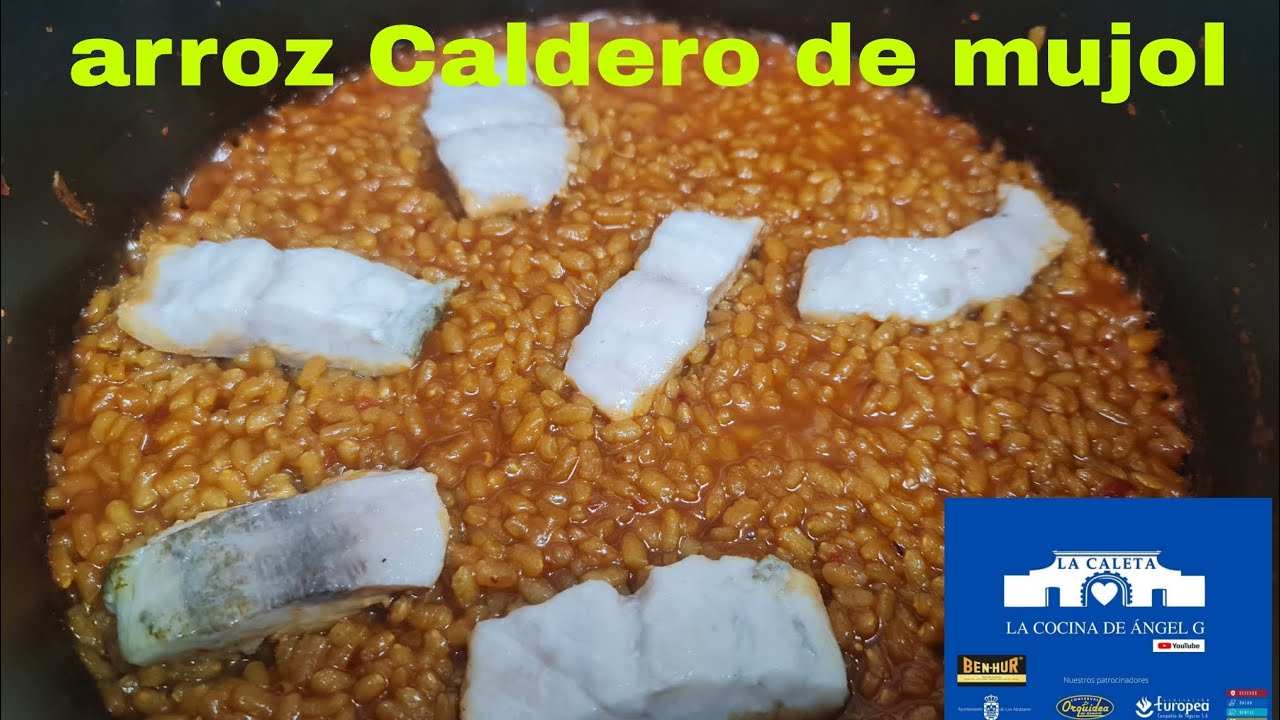 Arroz caldero de mujol