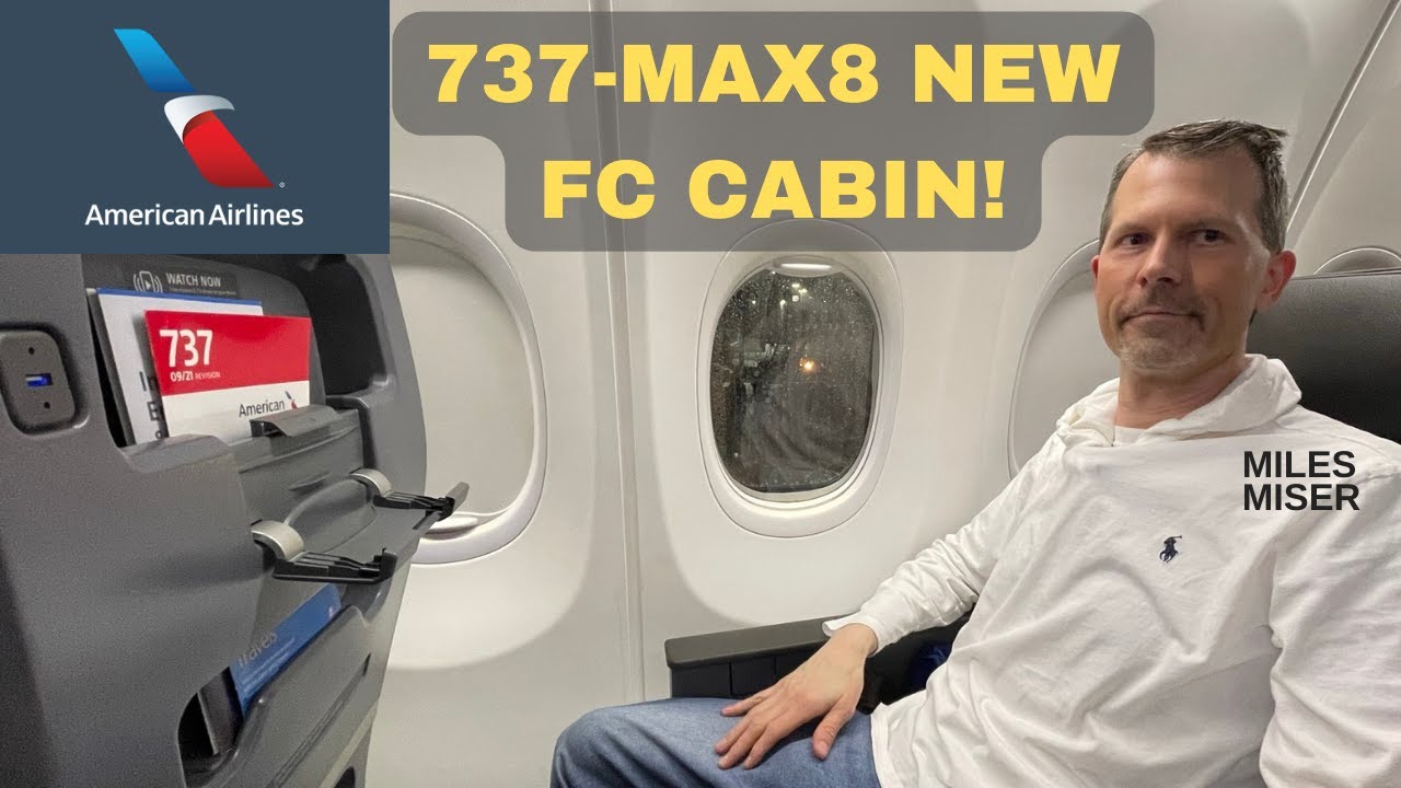 American Airlines 737-MAX8 New Domestic FC Cabin | Delays and Cancelations!