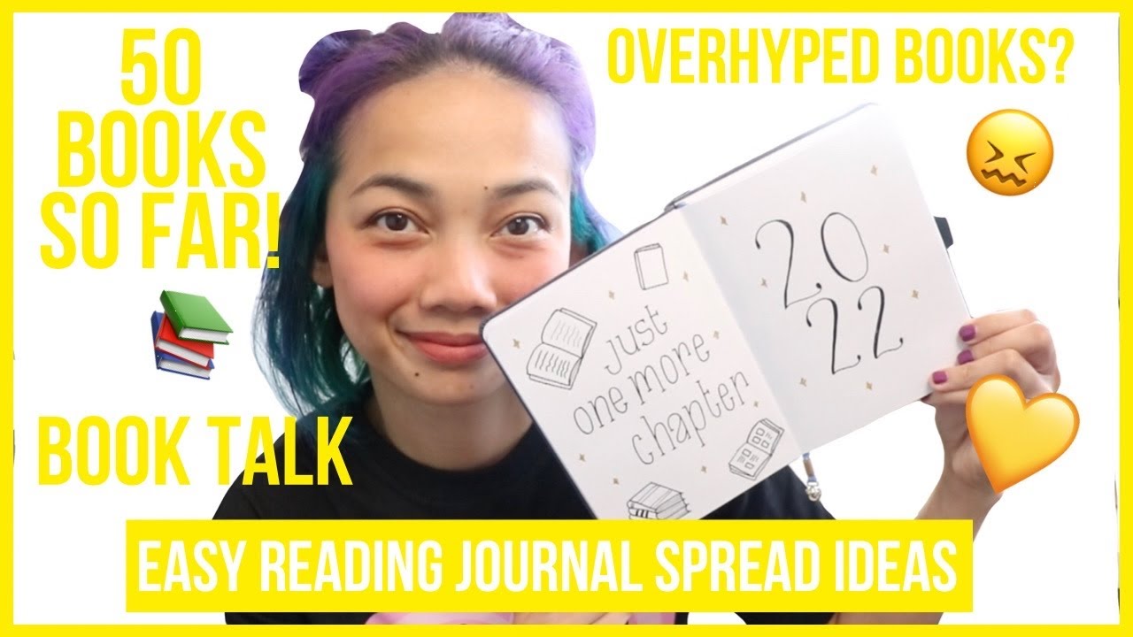 Reading Journal Spread Ideas | Bullet Journal Flipthrough & Book Talk