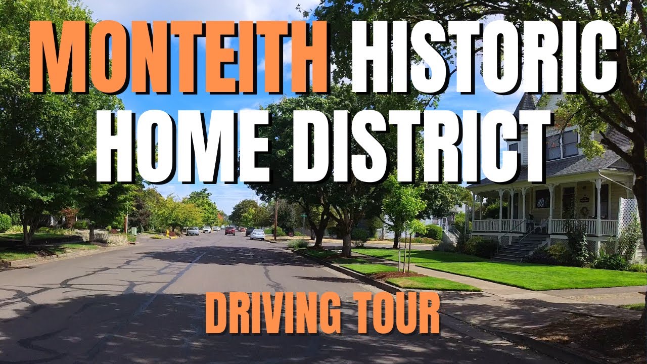 Explore The Charming Monteith Historic Home District in Albany Oregon | Albany Driving Tour