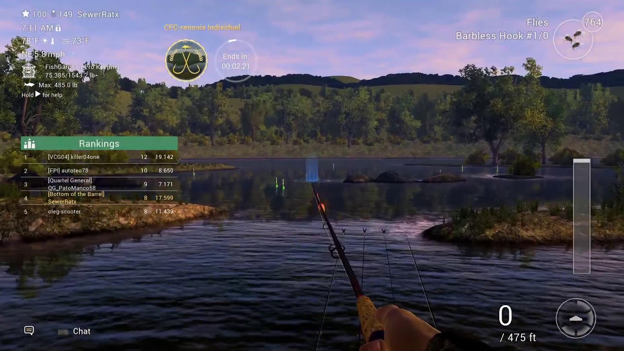 Tiber river CFC-rennais challenge Bottom of the barrel fp attempt