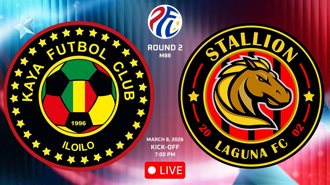 PFL 2025-2026 LIVE: KAYA FC - ILOILO VS STALLION LAGUNA FC || Round 2 | M88