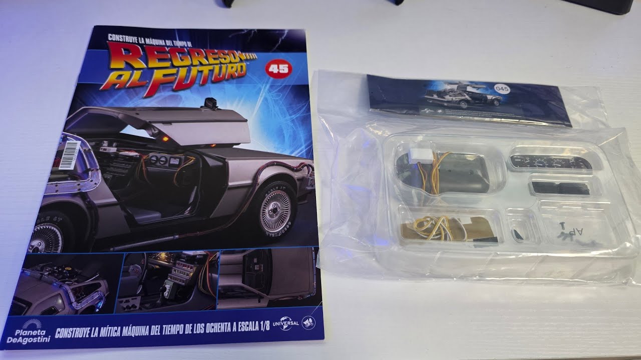 Contruye tu DeLorean de Regreso al Futuro - Fasciculo 45