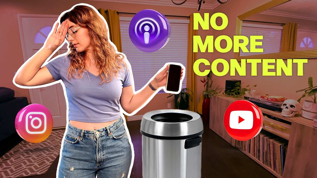 I stopped consuming content for a week (and you should too)