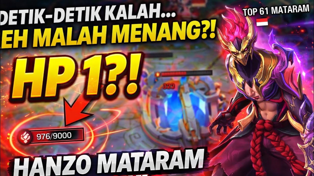 HANZO MATARAM COMEBACK😱😱