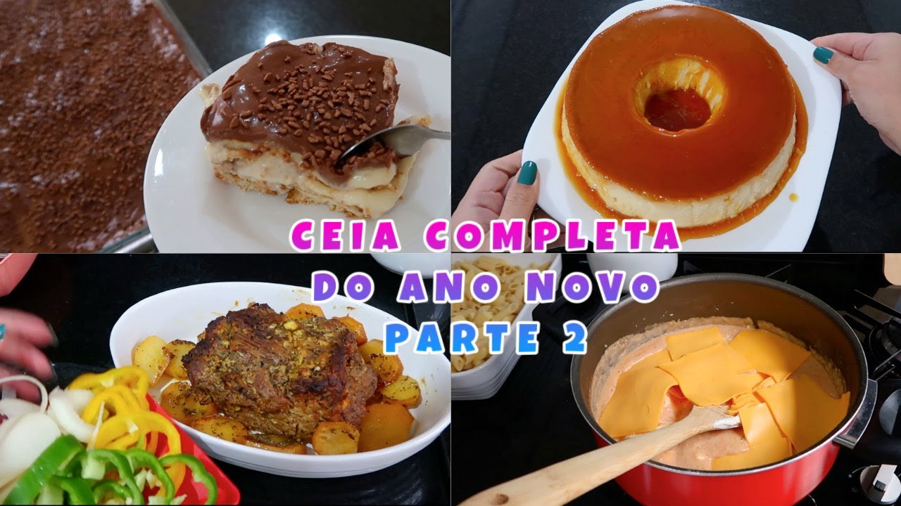 PREPARANDO A CEIA COMPLETA DE ANO NOVO PARA A FAMÍLIA E AMIGOS PARTE 2