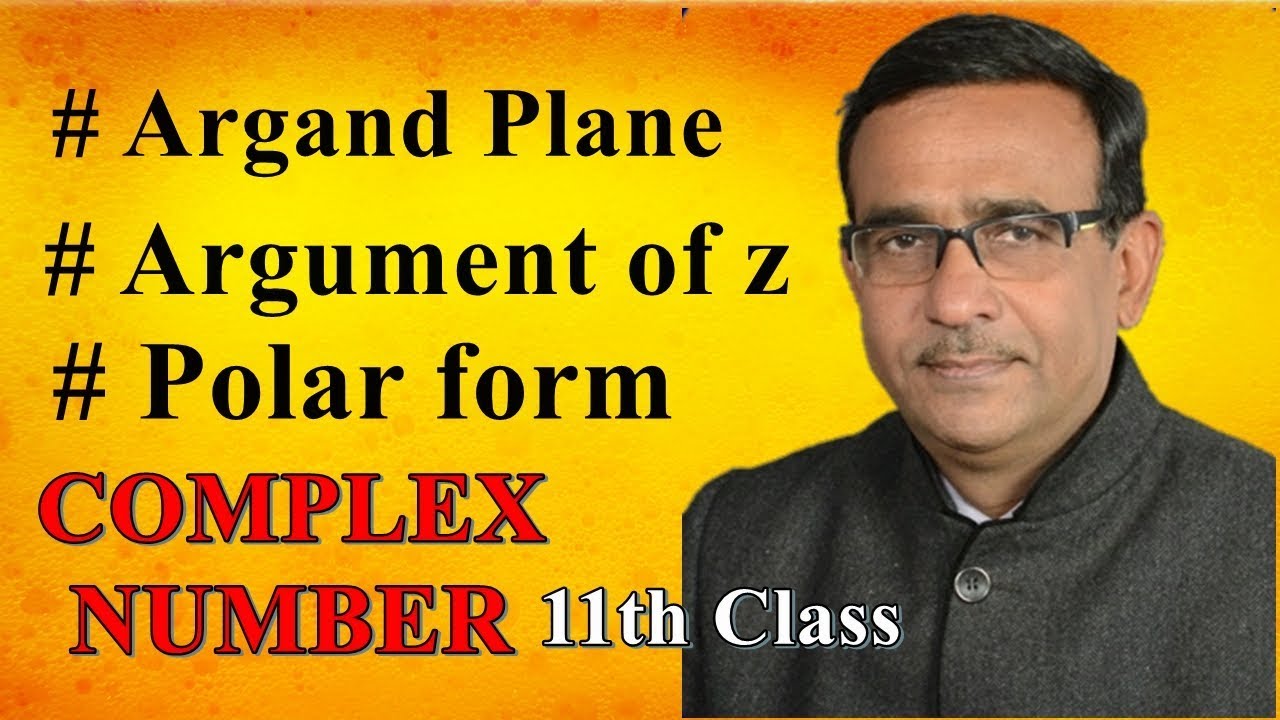 Class 11 Maths, Argand diagram and polar form of complex numbers Chapter 5 CBSE 2019 Q5