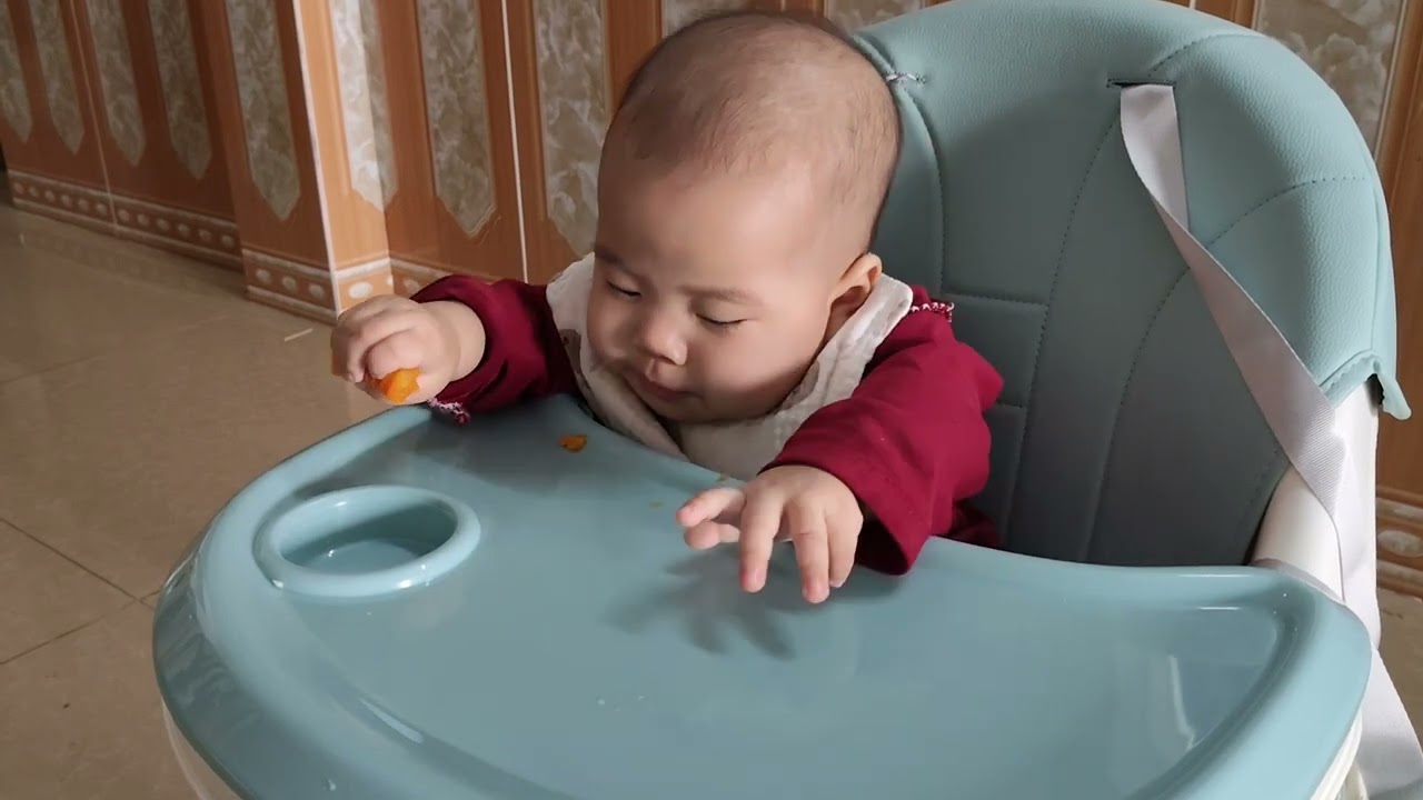 Tập ăn dặm vui vẻ cùng bé Voi.