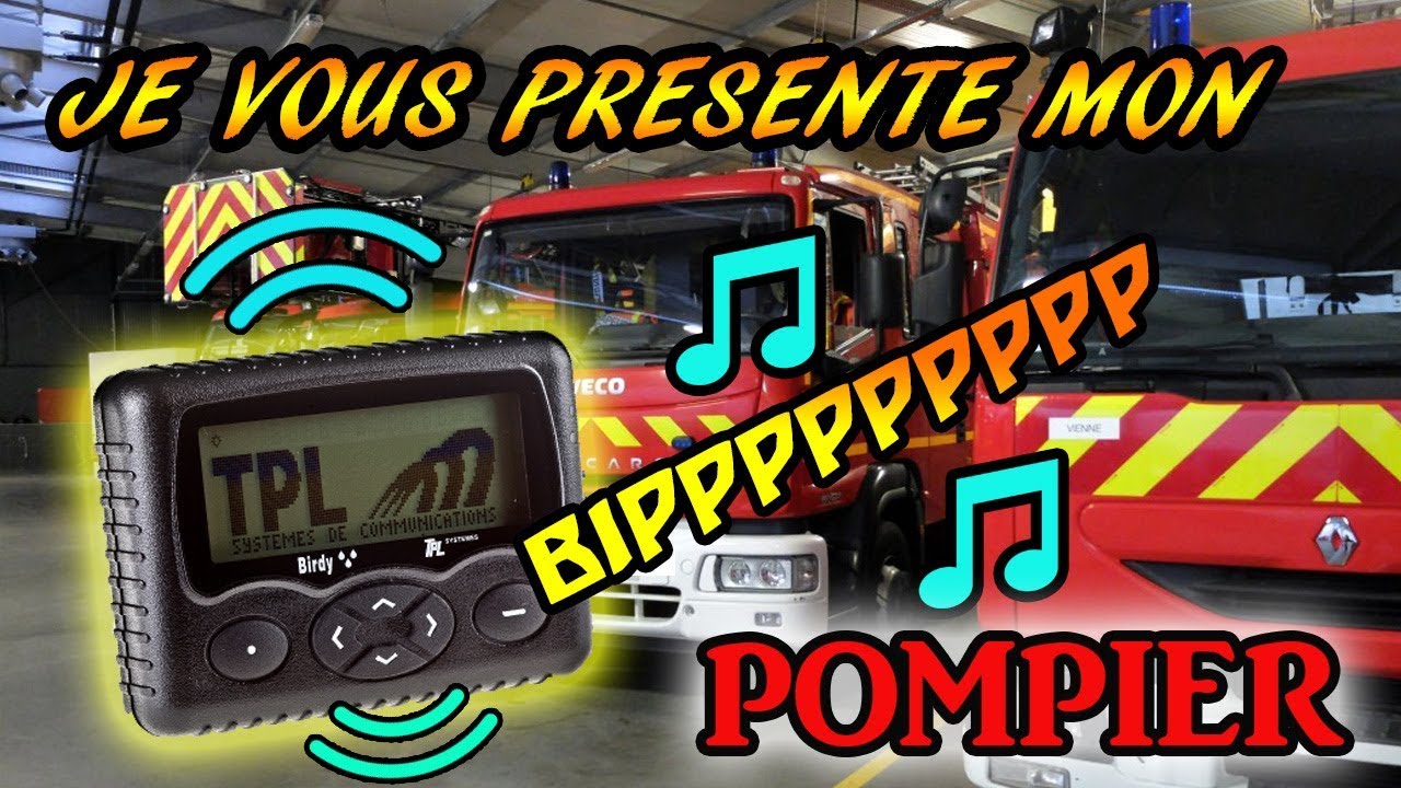 Je vous présente mon BIP des POMPIERS