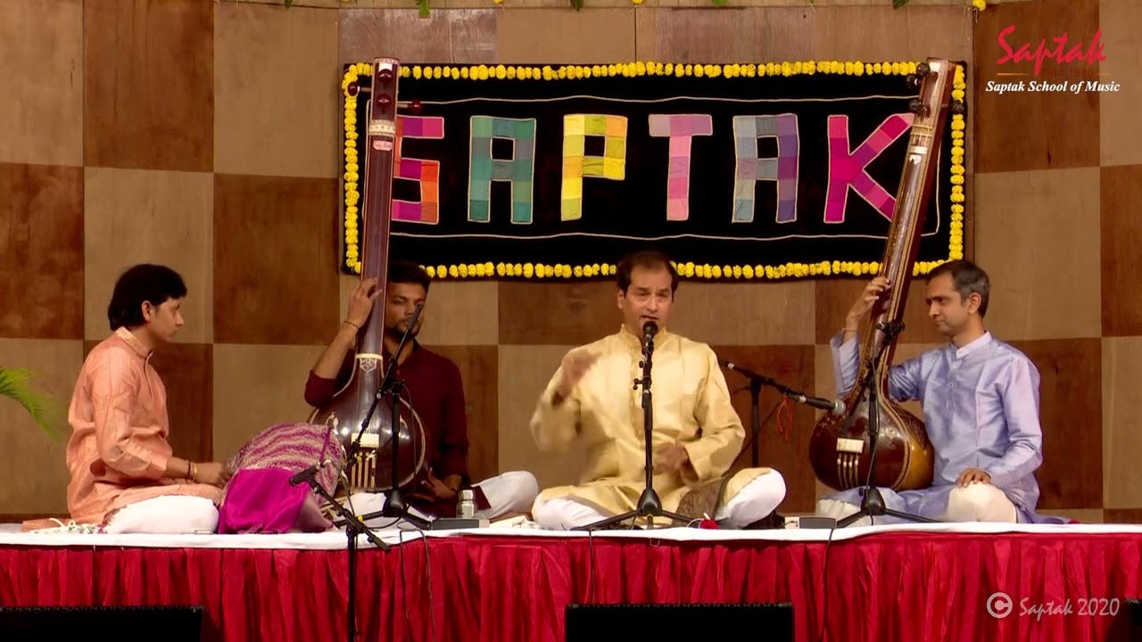 40th Saptak Annual Music Festival - 2020 | Shri Uday Bhawalkar | Vocal - Dhrupad |