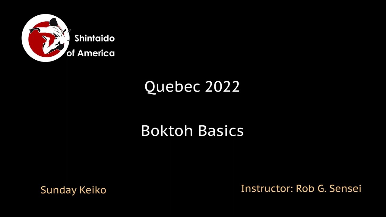 QC 2022-09 Bokutoh Basics