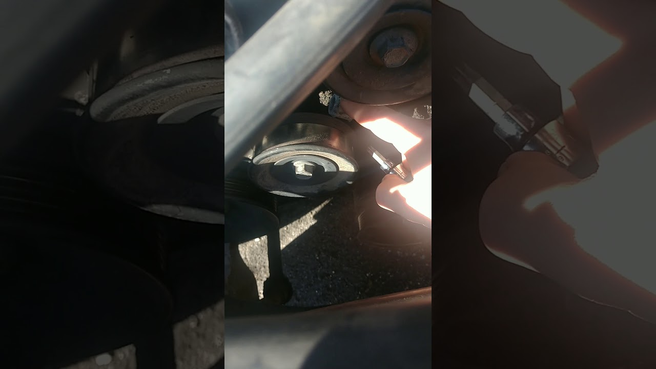 Replacing the water pump on a GM 2.8 l v6.