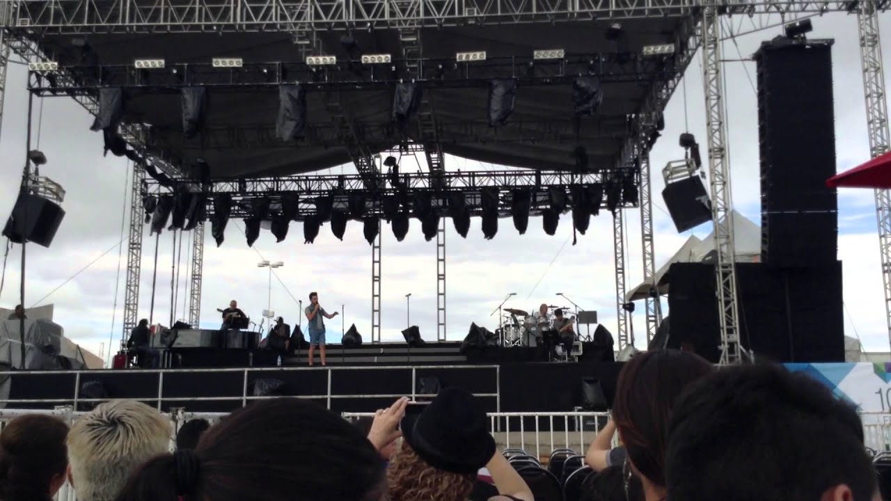 Contigo En La Distancia (Soundcheck) - Gianluca Ginoble IL VOLO @Ciudad Juárez (Agosto 1, 2014)