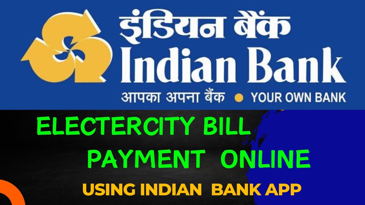 Electricity Bill Payment Online | Indian Bank internet Banking App | Electricity Bill pay