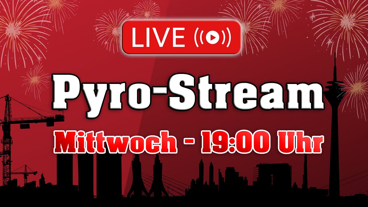 Wir bestellen Feuerwerk bei Röder🔥🤩 Pyro - Stream | Mittwoch - 