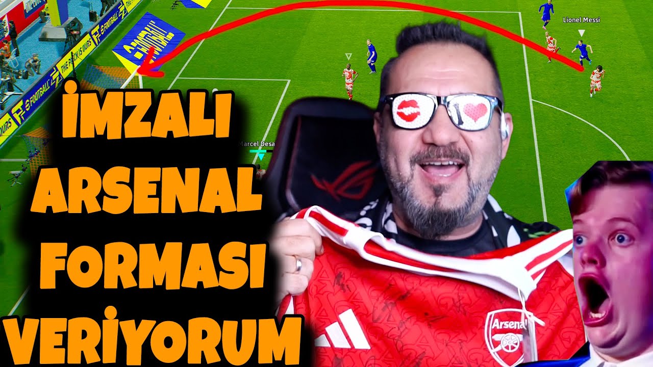 İMZALI ARSENAL FORMASI VERİYORUM!