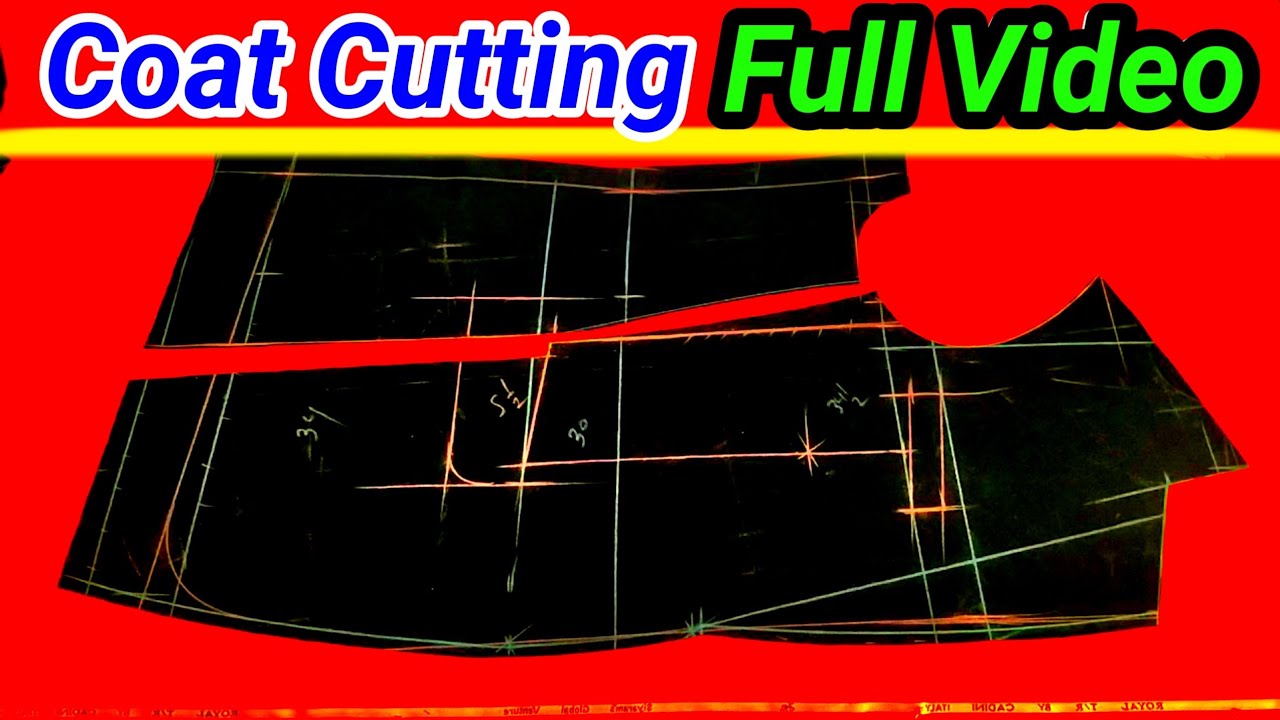 मात्र एक Video से पूरा Coat Blazer Cutting सीखे बिल्कुल आसान तरीके से।