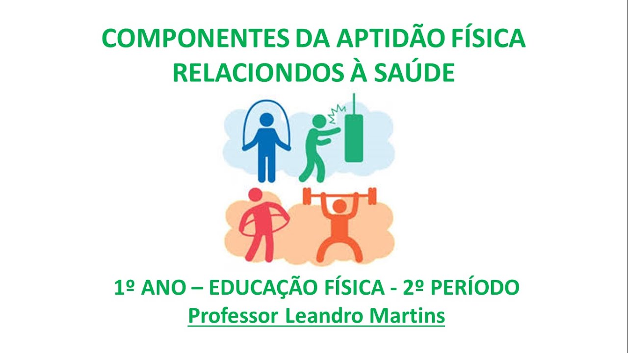 COMPONENTES DA APTIDÃO FÍSICA RELACIONADOS À SAÚDE