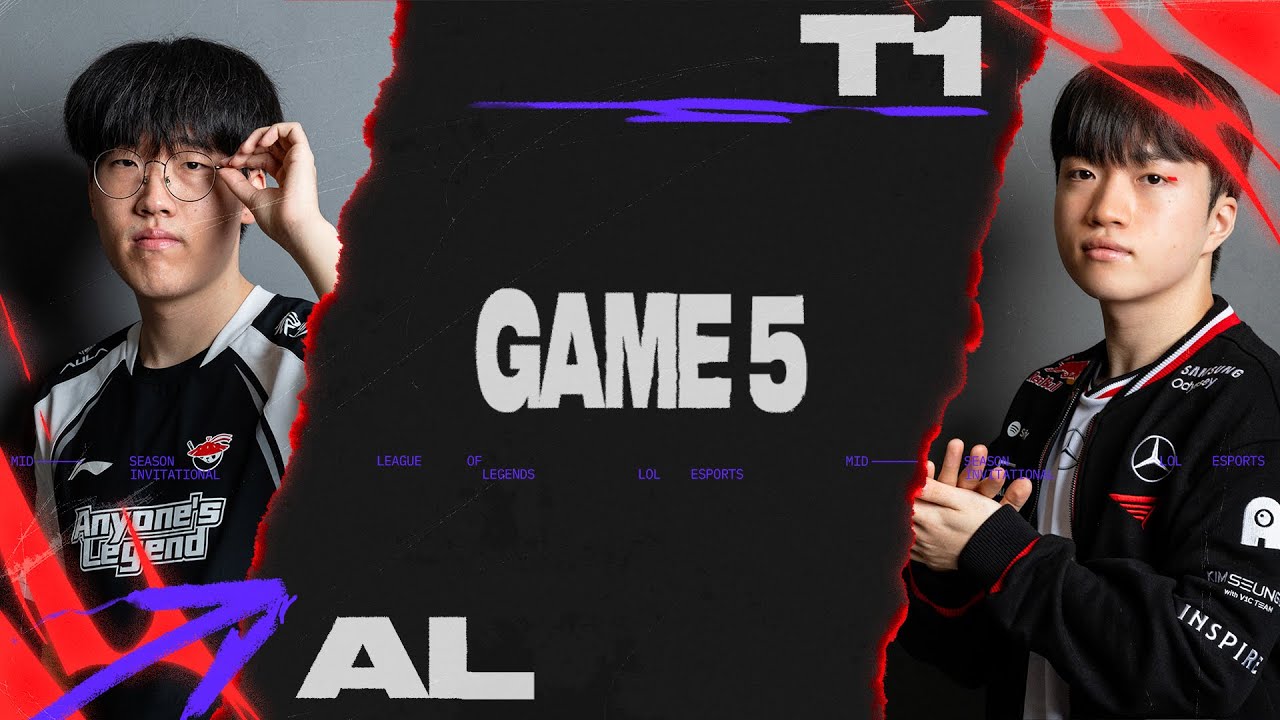 AL vs T1 | Ván 5 | MSI 2025 - Vòng Phân Nhánh | Hoàng Luân Co-stream