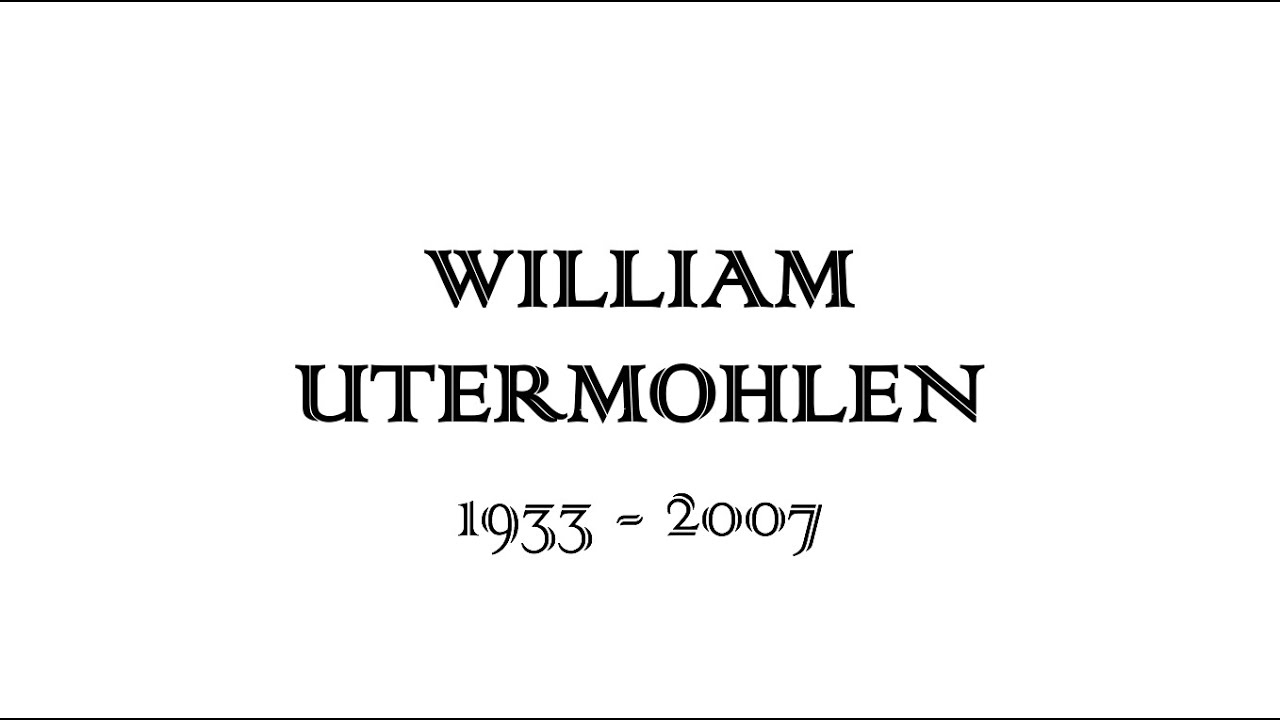Art In Its Time: William Utermohlen