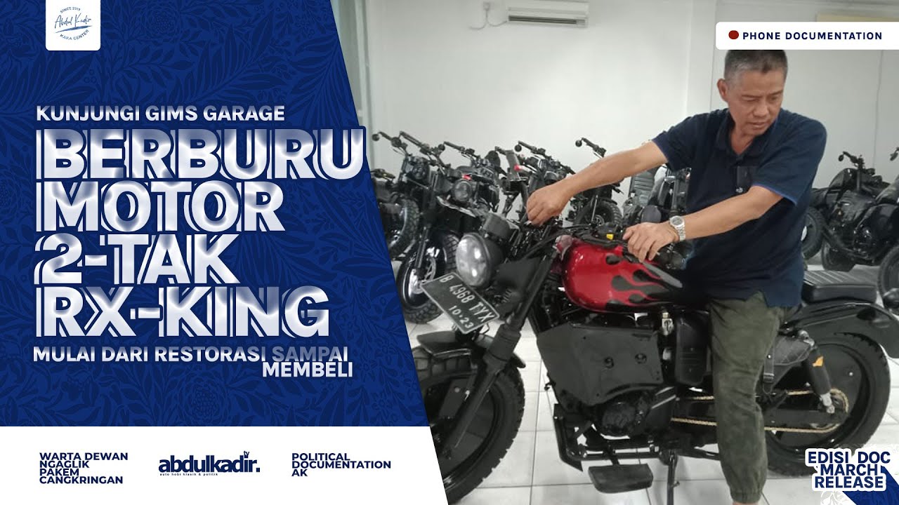 Kunjungi Gims Garage untuk menambah koleksi | Ir. H. Abdul Kadir,MH