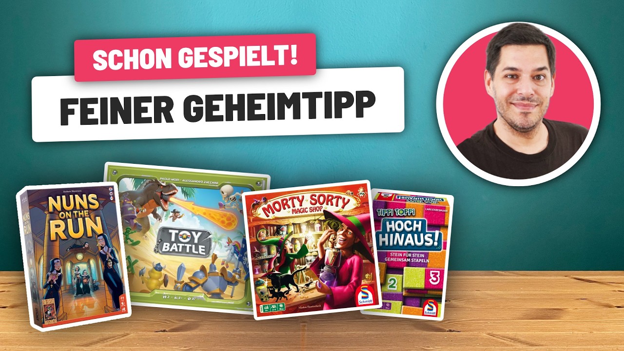 Kurz-Fazit zu neuen Brettspielen!