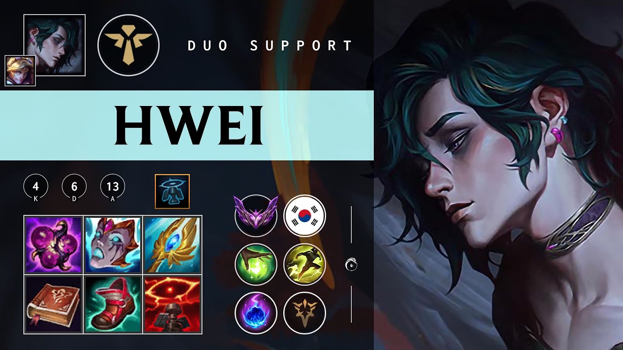 Hwei Support vs Lulu - KR Master Patch 26.01
