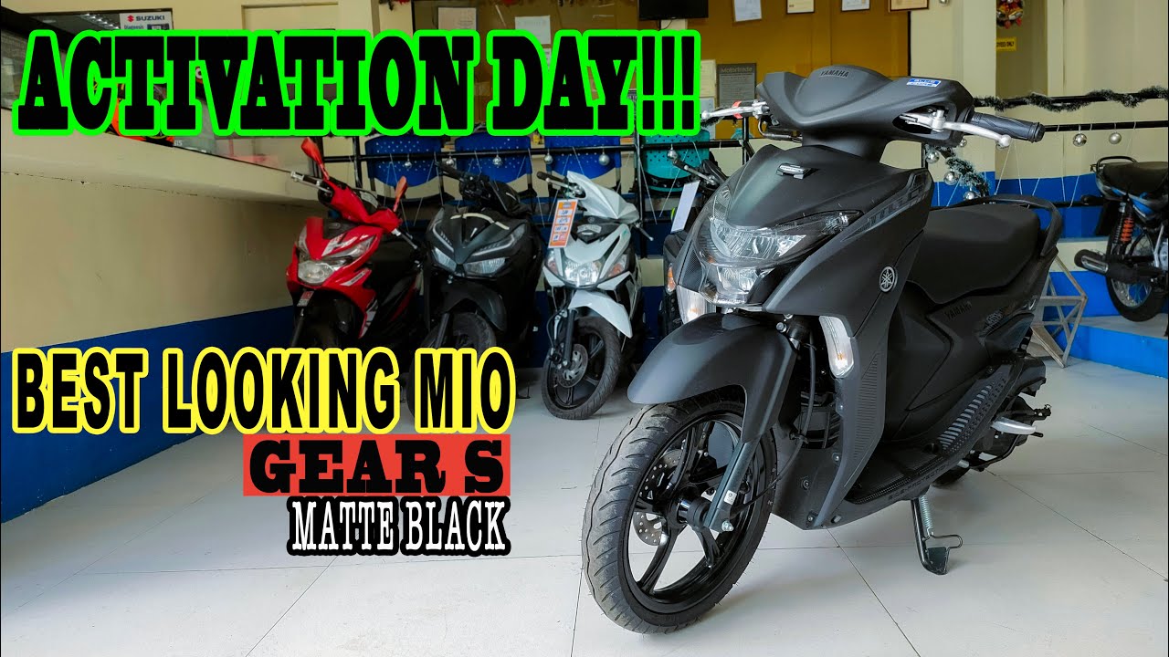 Unang Sulyap ng NEW Yamaha MIO GEAR S 125i --ACTIVATION DAY!!!