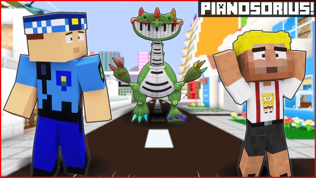 PİANOSORİUS ŞEHRİMİZE SALDIRDI! 😱 - Minecraft ZENGİN FAKİR HAYATI