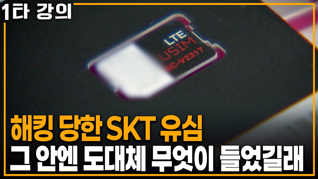 사상 최대 유심 해킹 사고, 유심 안엔 도대체 뭐가 있길래? | KBS 20250615 방송