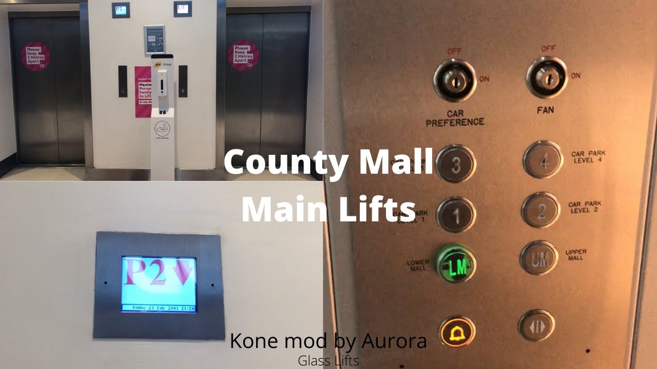 Retake of Kone mod by Aurora lifts @ County Mall, Crawley