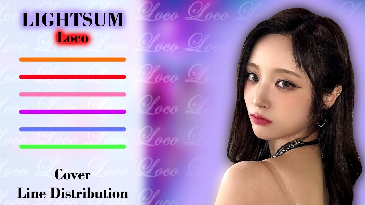 LIGHTSUM - Loco Cover (Original by Itzy)「 Line Distribution」