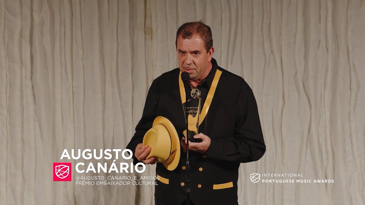 Augusto Canário - Prémio Embaixador Cultural - International Portuguese Music Awards 2025
