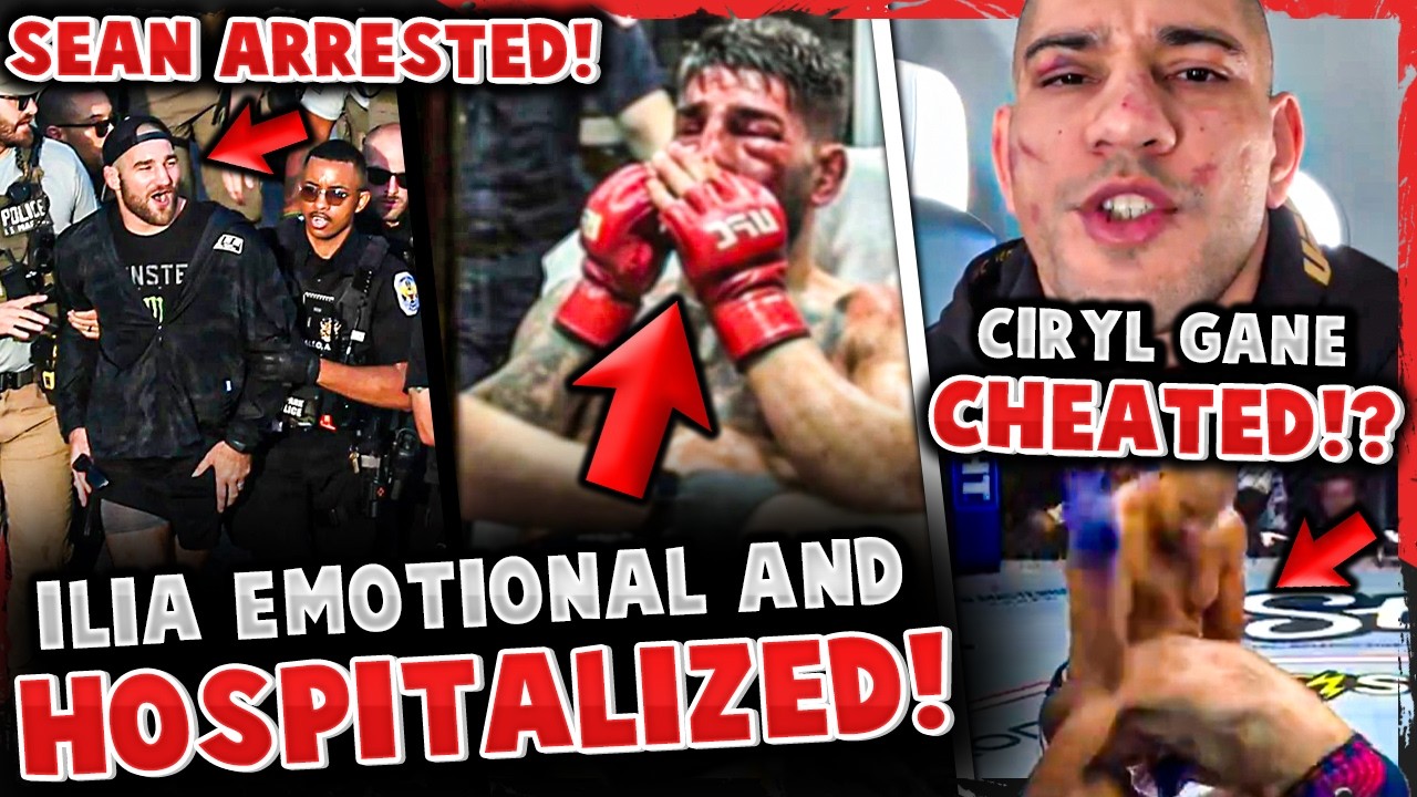 MMA Community REACTS to Ilia Topuria LOSING to Justin Gaethje! Ciryl Gane ACCUSED OF CHEATING!