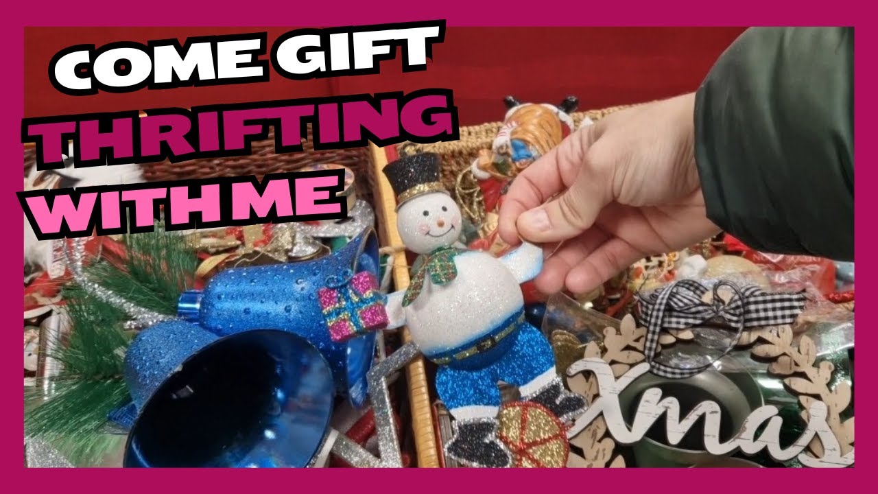 Vlogmas Day 3: What Gifts Are There to Thrift? | Affordable Christmas #thriftmas #christmasonabudget