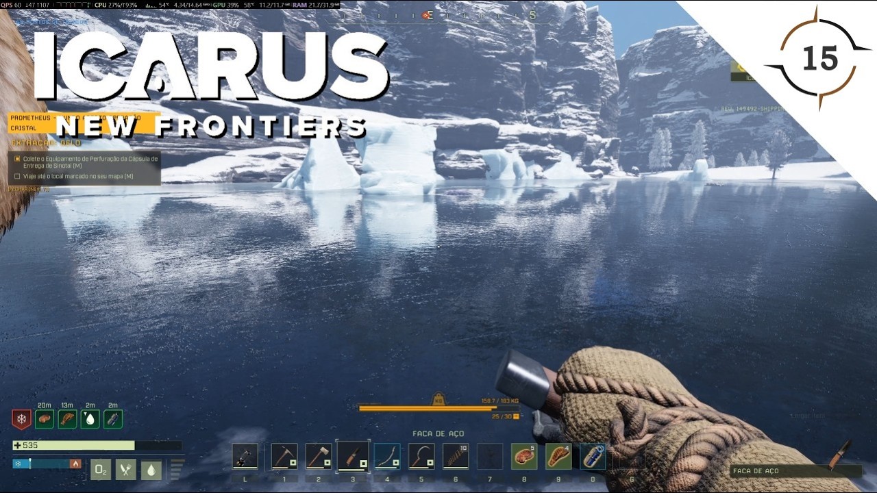 EP15 - OPERAÇÃO CRISTAL - PARTE 01 🪨 ICARUS PROMETHEUS - GAMEPLAY PT BR #icarus
