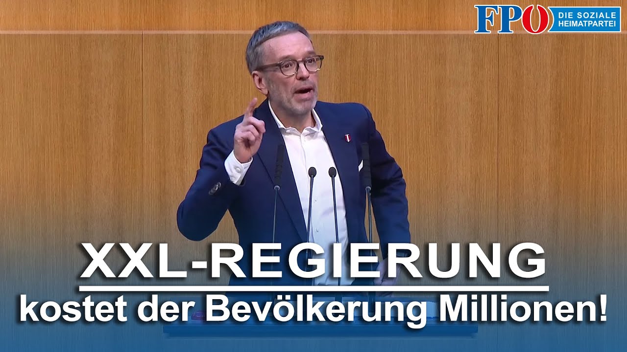 Herbert Kickl: Verlierer-Ampel kostet &Ouml;sterreichern Millionen!