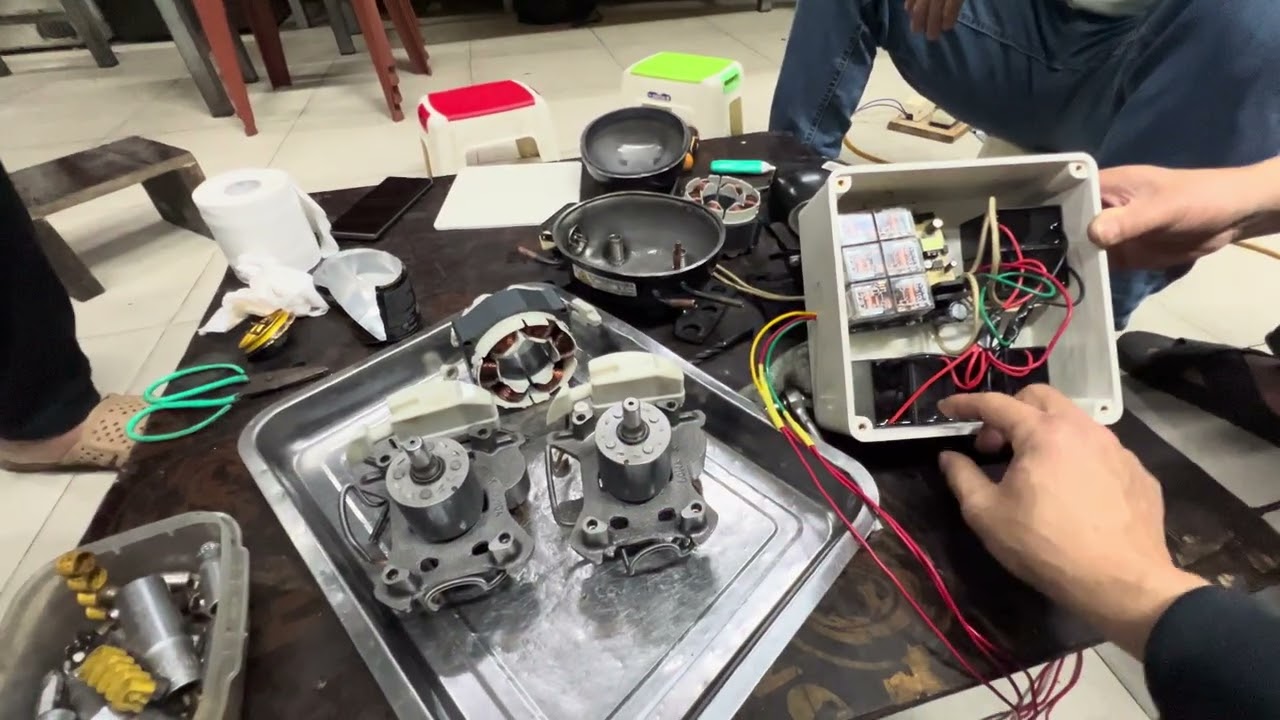  block tủ lạnh inveter bị kẹt cơ