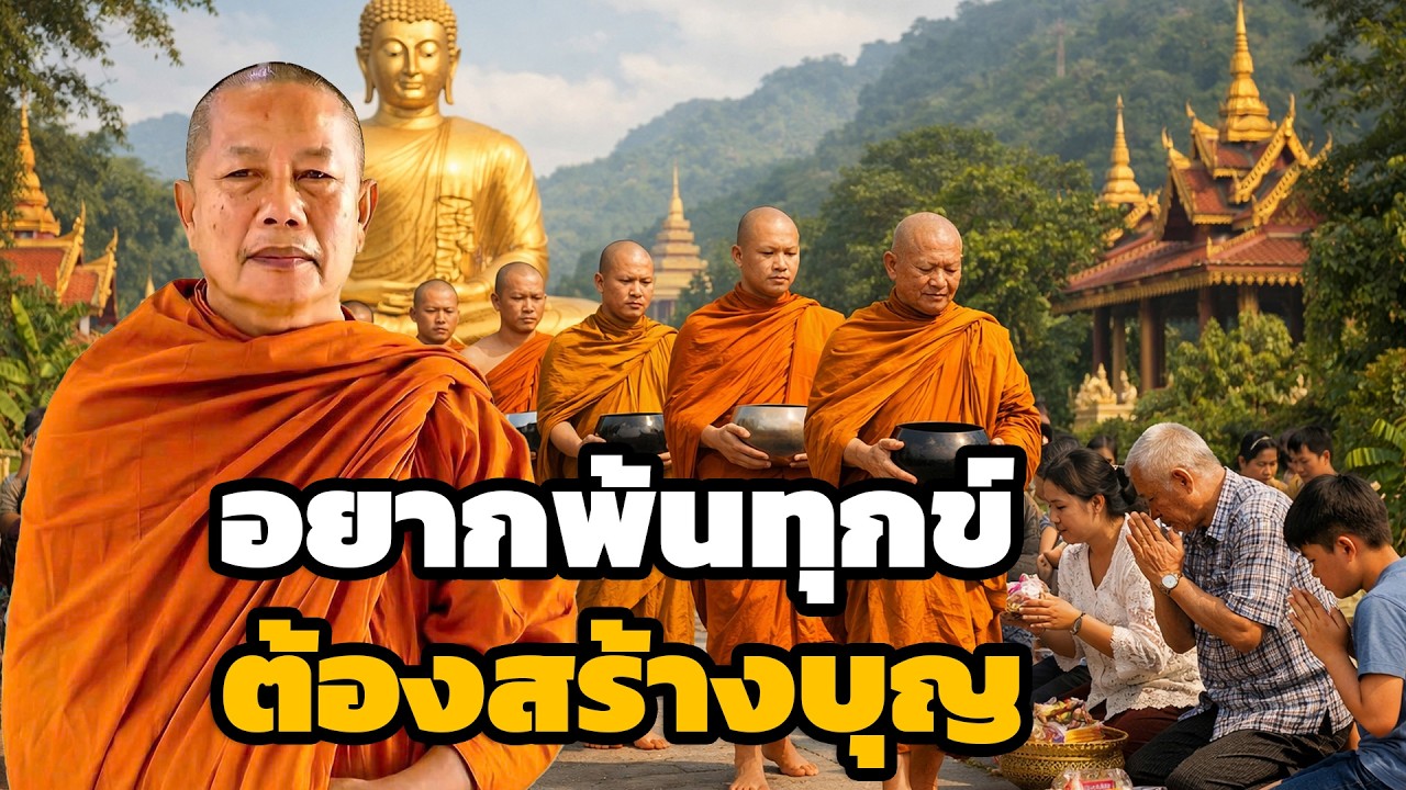 ชี้ทางสว่าง  บอกทางบุญ ธรรมะคลายทุกข์ พระมหาบุญช่วย ปัญญาวชิโร 3